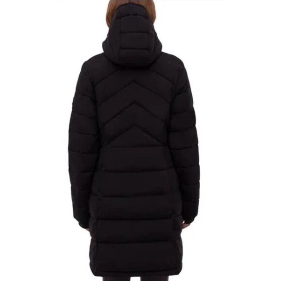 NEW Bench Women's M Removable Hooded Puffer Coat Weatherproof Black Full Zip - Picture 3 of 14